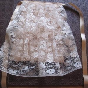 Peach jabot
