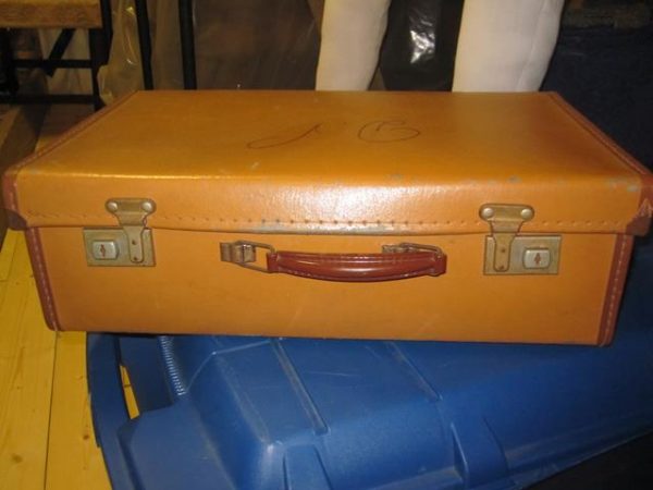 1940's suitcase small
