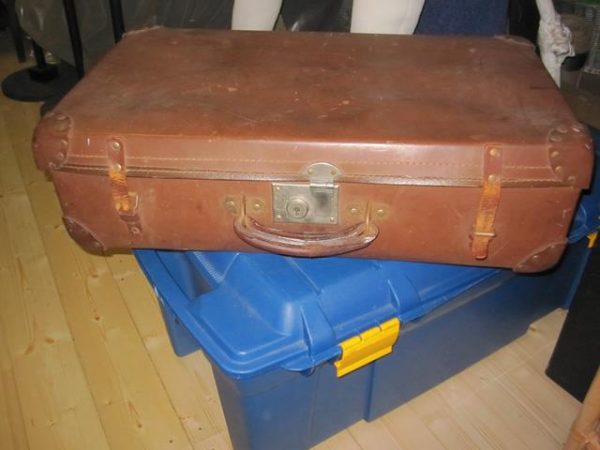 1940's suitcase medium