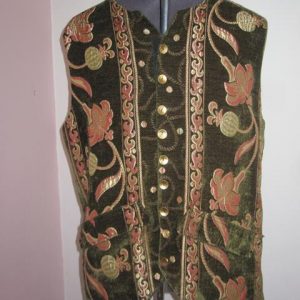Georgian waistcoat green