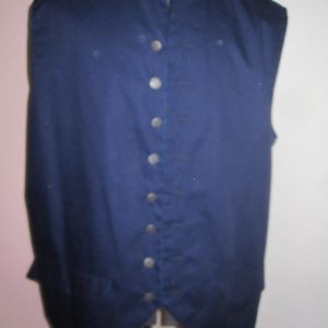 Georgian waistcoat, Navy