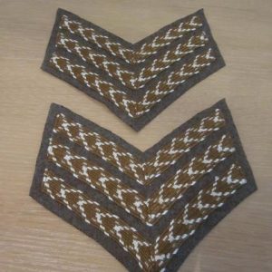WW1 Sergeants stripes (pair)