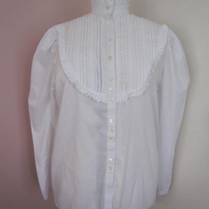 White blouse Victorian style