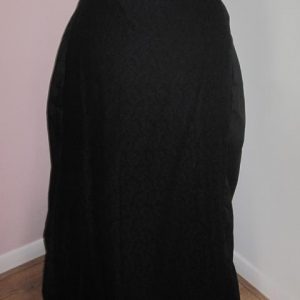 Black skirt (Long) with lace insert