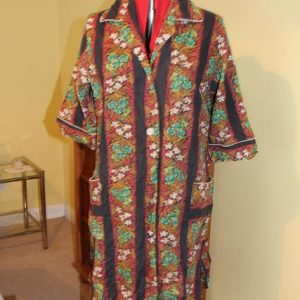 Floral housecoat