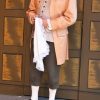 Peach Georgian coat