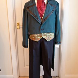 Green tailcoat (altered can be made larger again), unlined