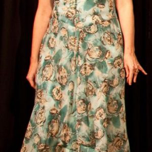 Turquoise dress