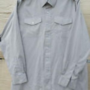Stone shirt with shoulder tabs